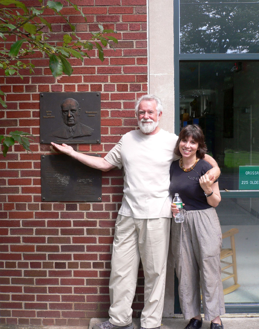 Alison and Alvy at Institute for Advanced Studies
